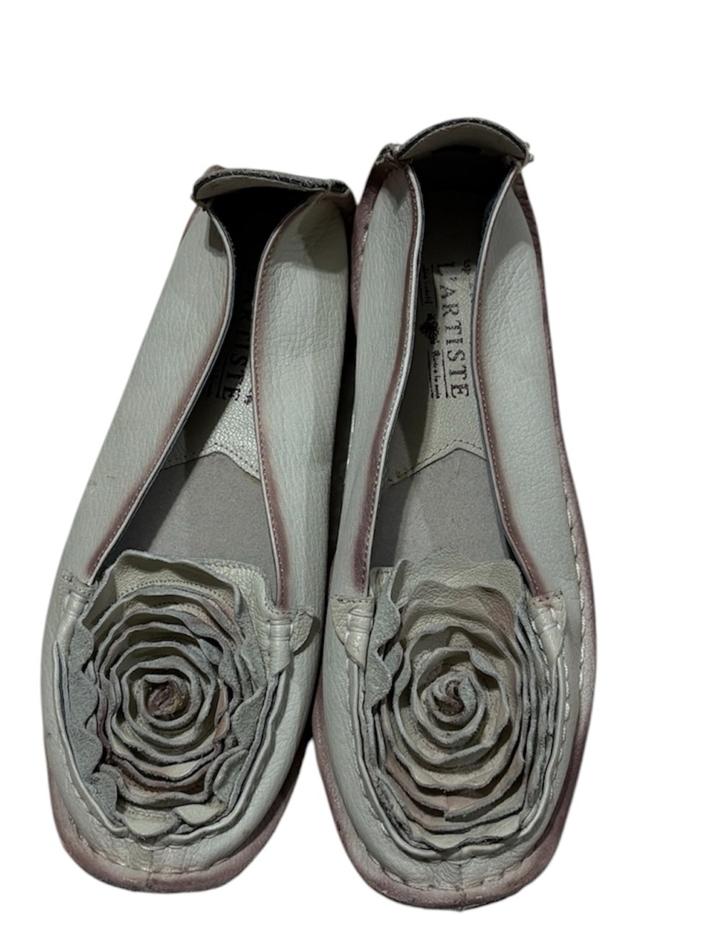 LARTISTE Shoes Spring Step
DEZI Natural Flats Leather Slip
On Flower Bow EU 39